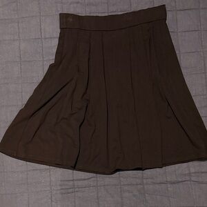 Eileen Fisher Black A-Line Skirt